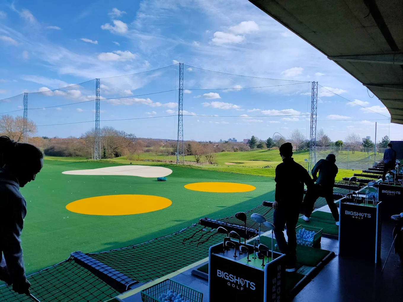 Golf driving range installation in Harrow