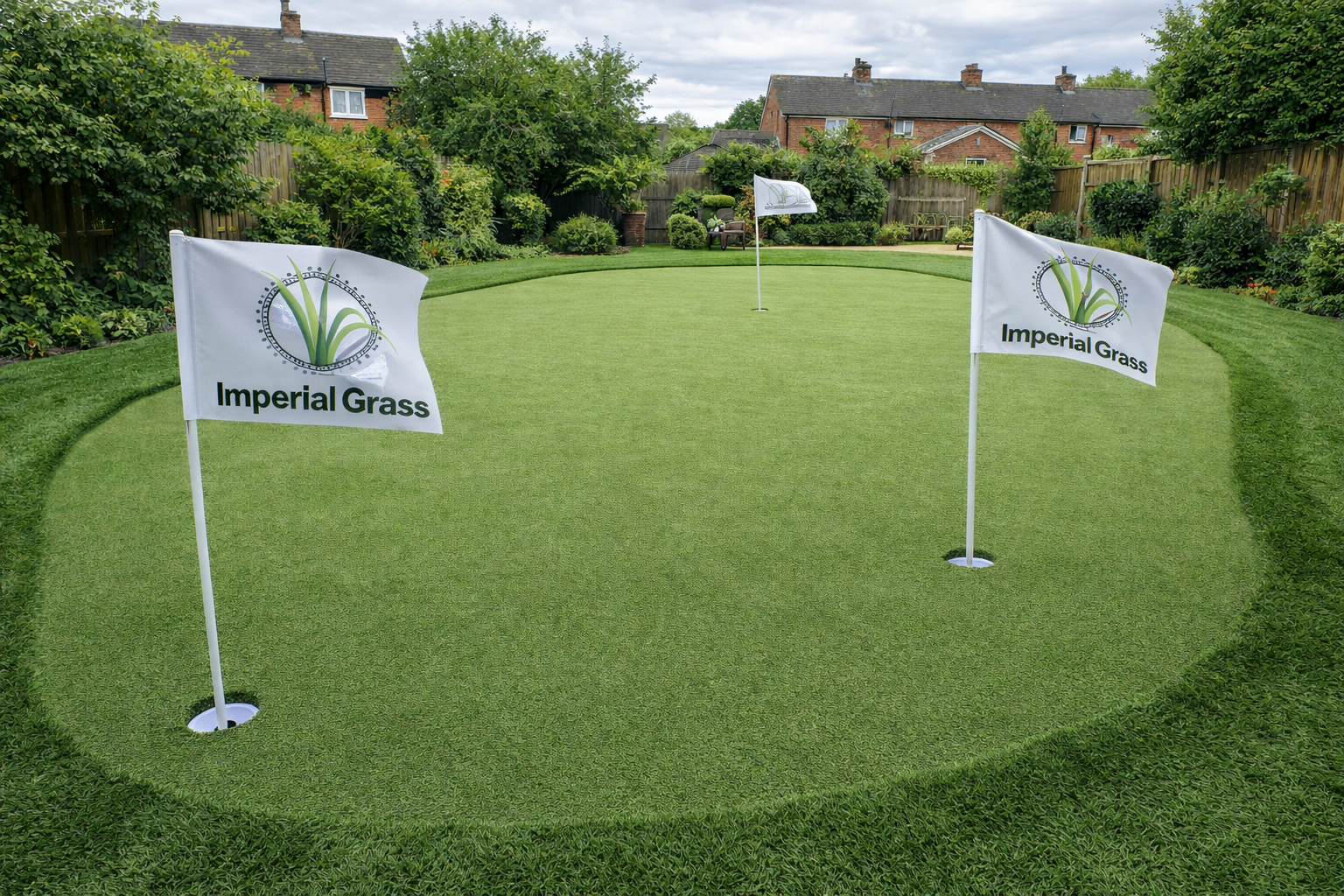 Premium putting green 3D design in London