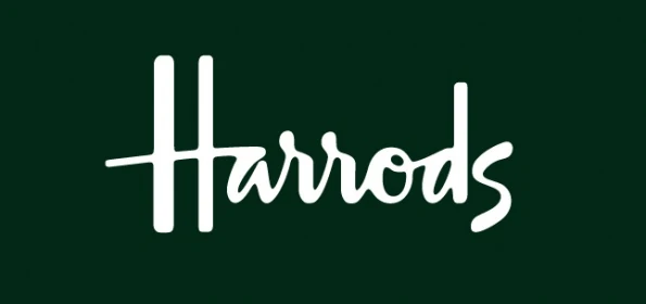 Harrods logo - trusted partner of Imperial Grass