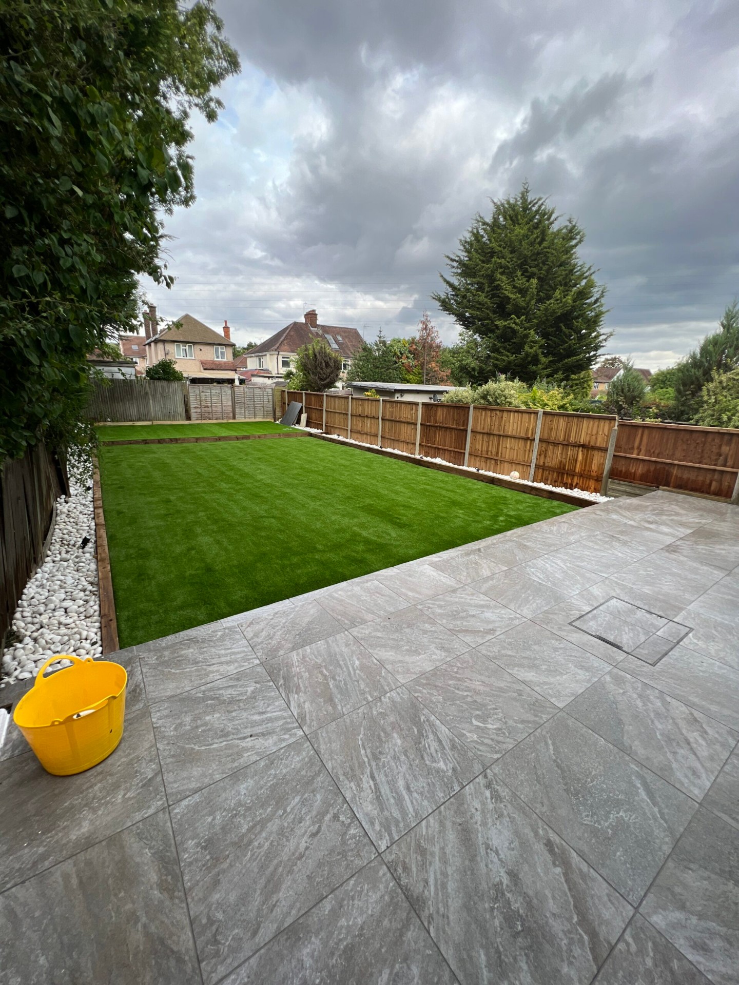 Family garden in Bromley