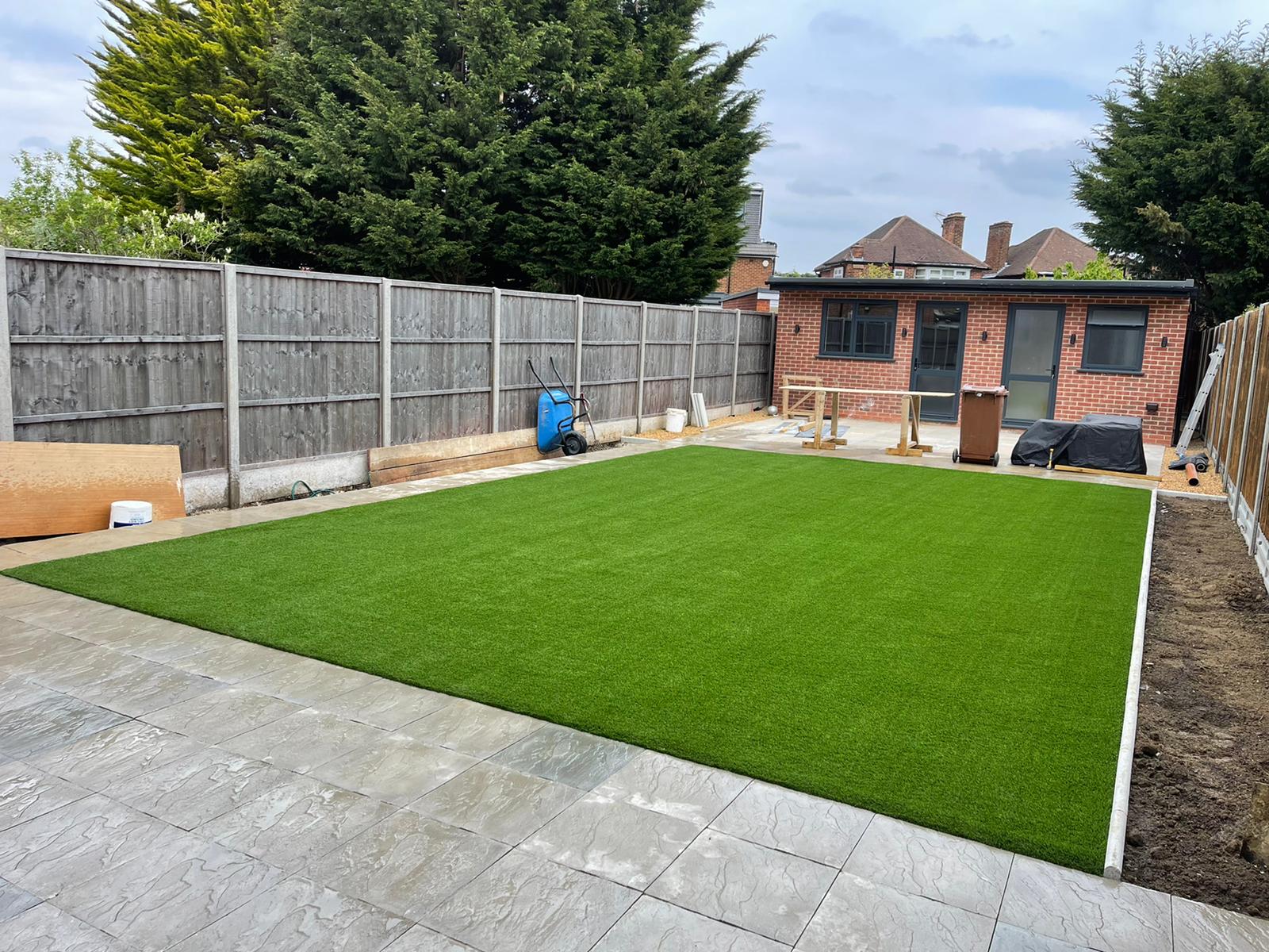 New patio garden in Dartford