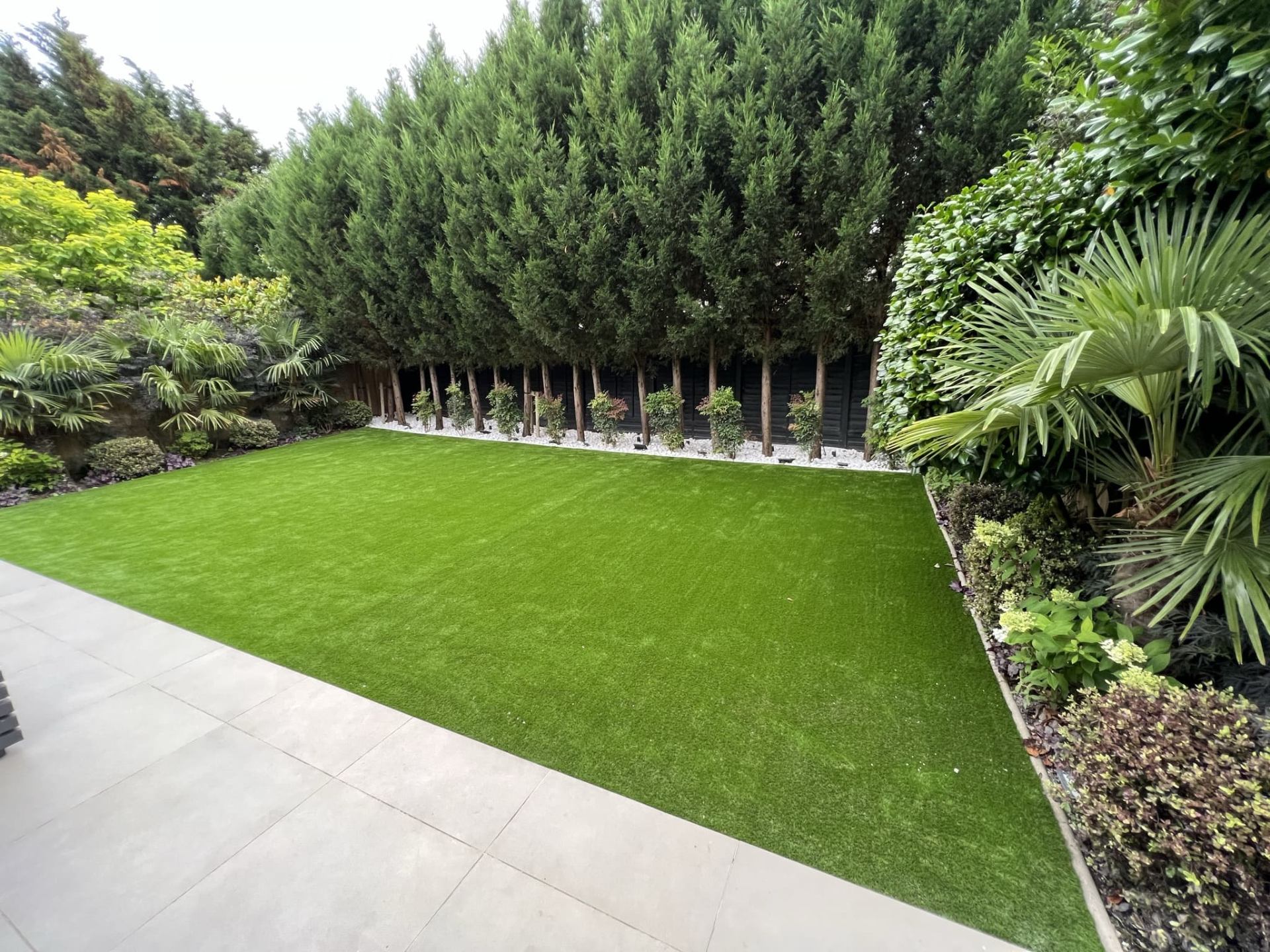 Luxury garden in Esher