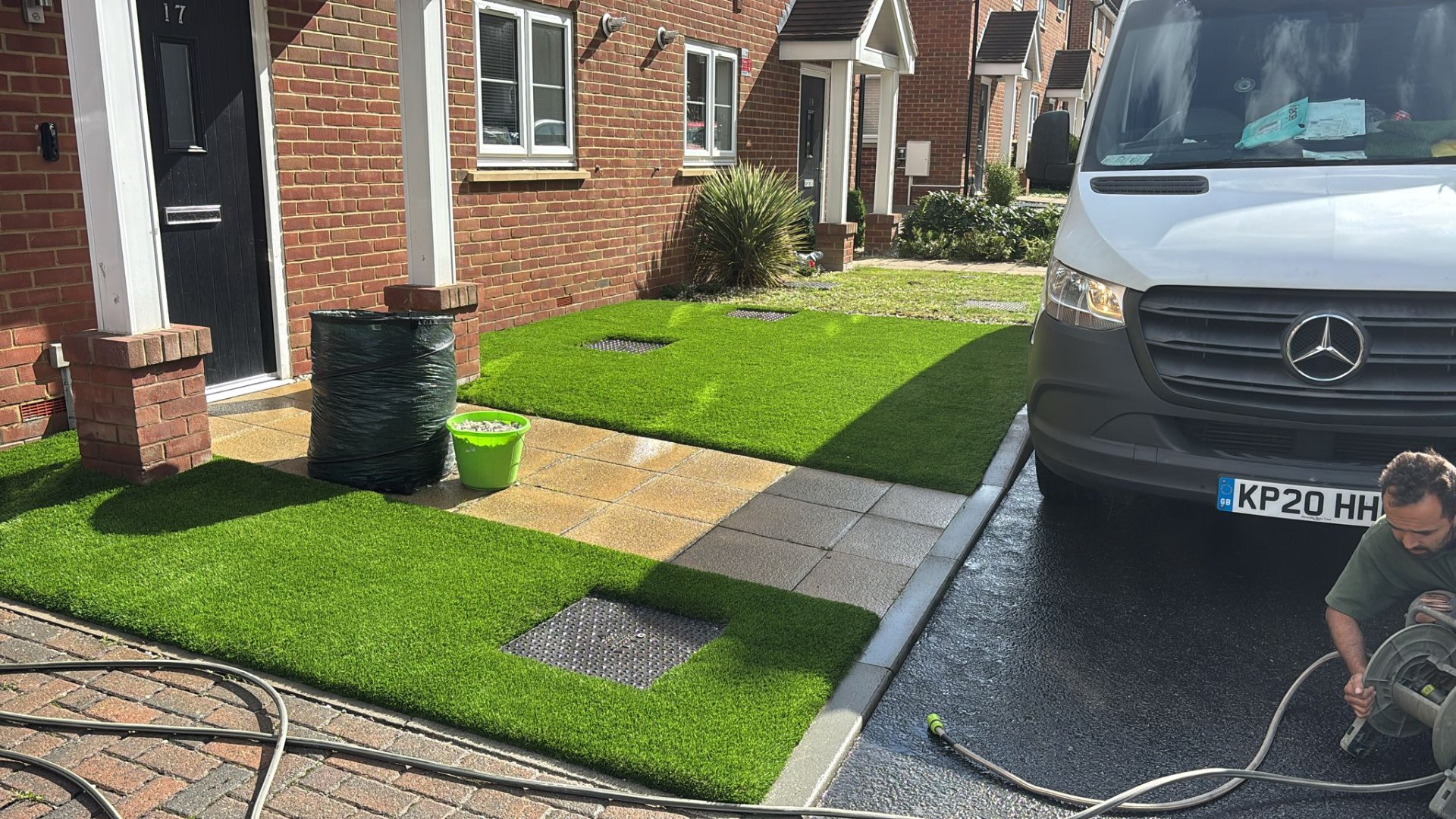 Front garden installation in Hemel Hempstead
