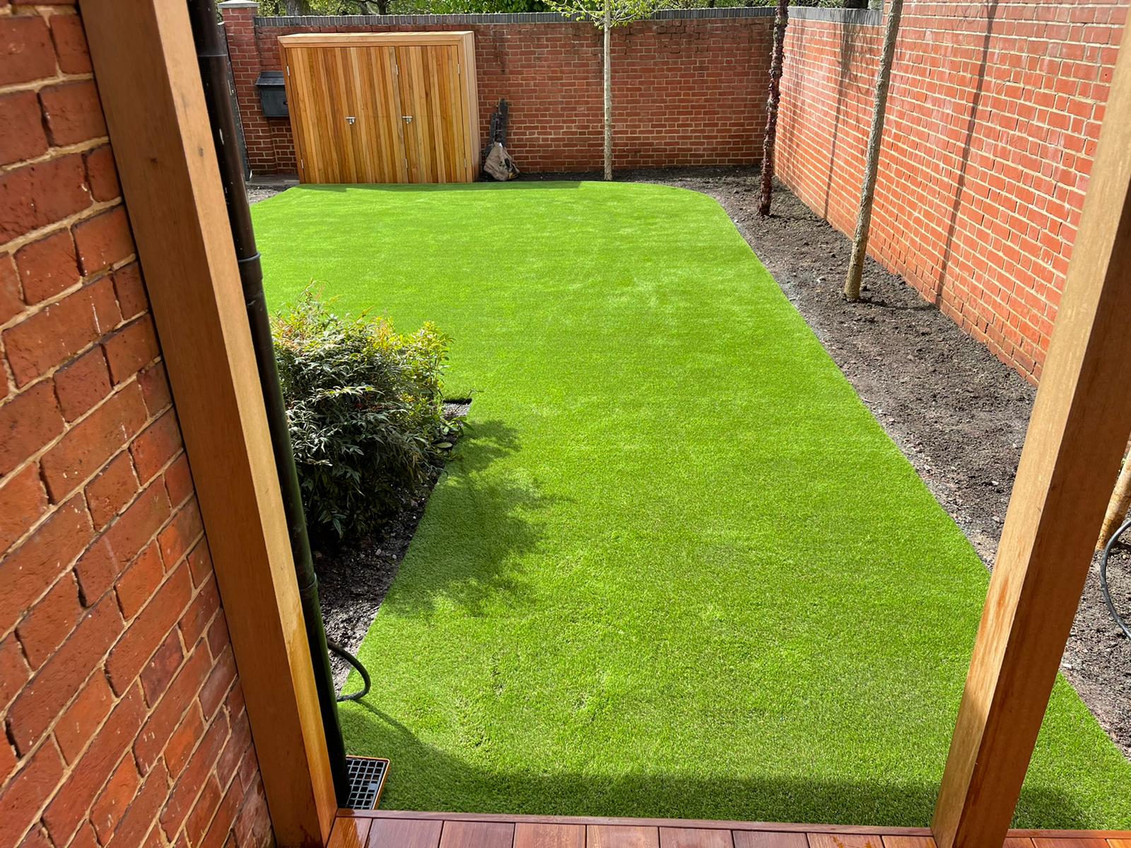 Enclosed garden in Reading