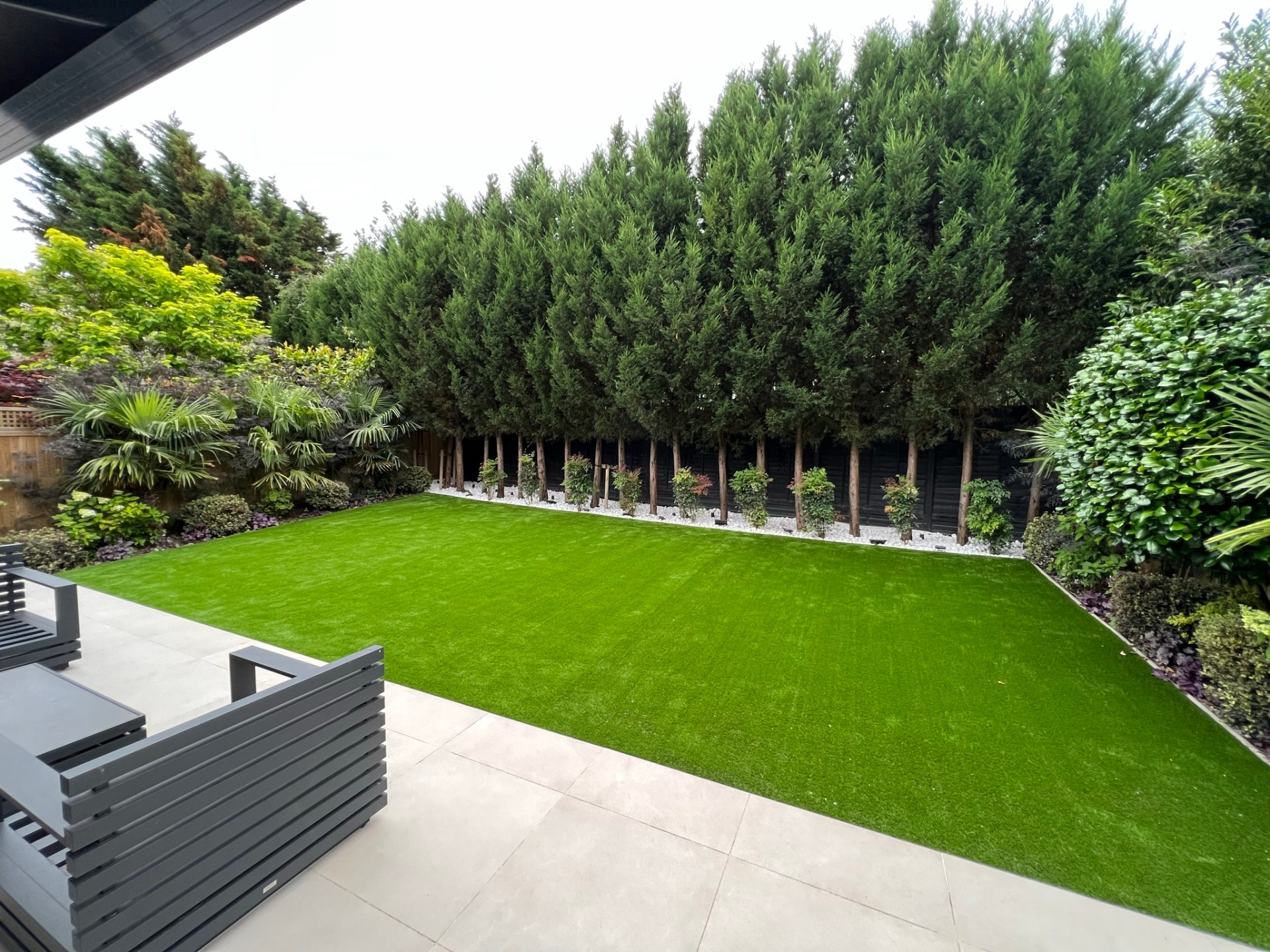 Landscaped garden in Richmond