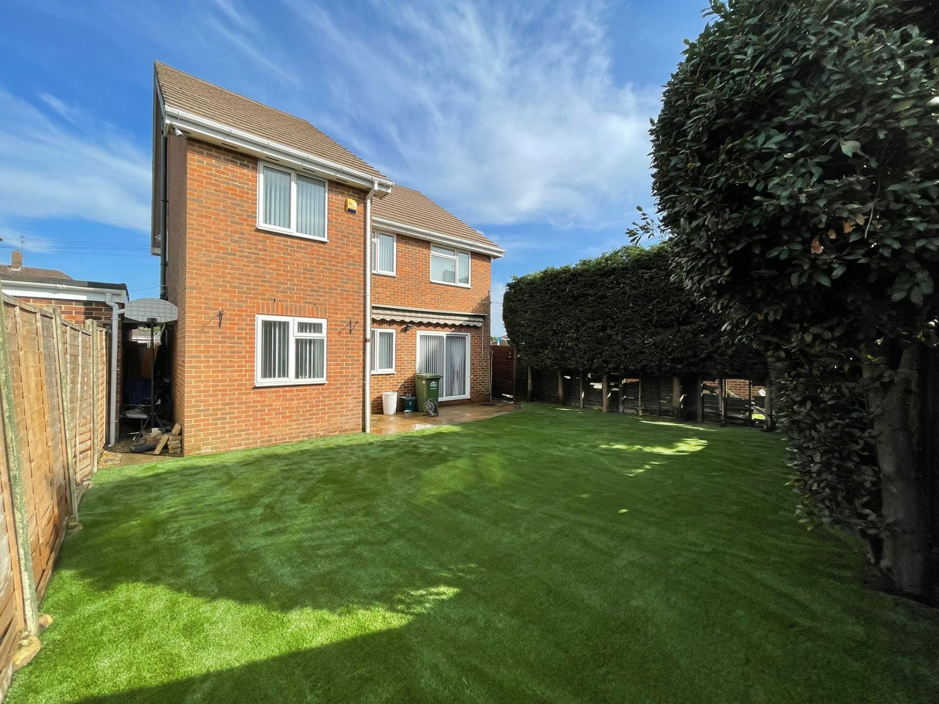 Detached house garden in Romford