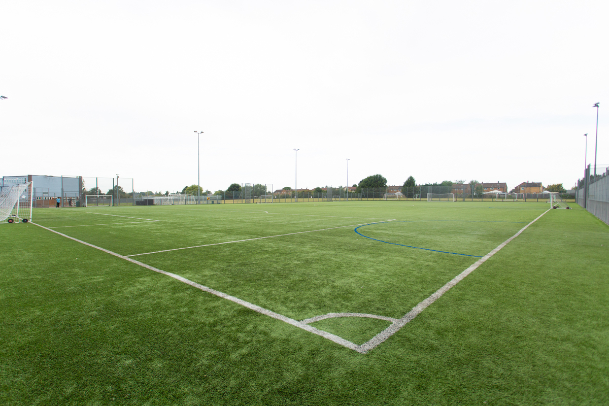 Multi-use sports field in Bedfordshire