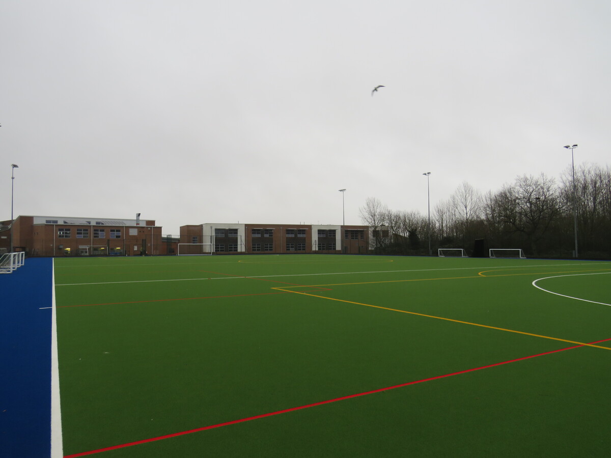 Multi-sport pitch at school in Hertfordshire