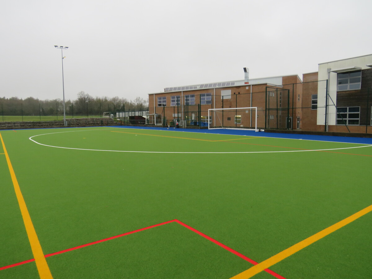 School sports ground in Hertfordshire